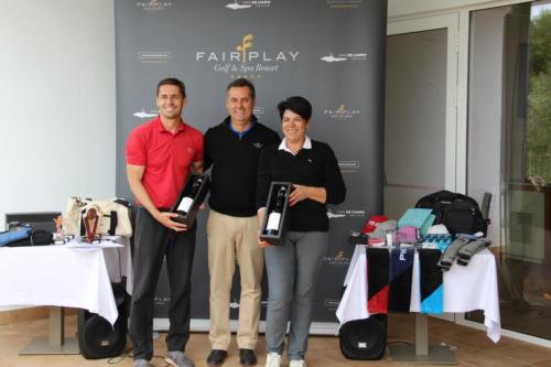 premiados torneo lady and lord golf